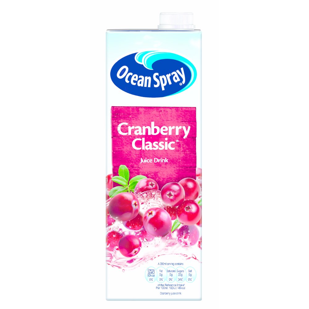 OCEAN SPRAY CRANBERRY 1Lx12